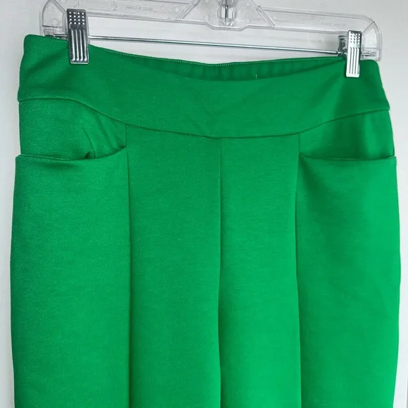 New York & Company Vibrant Green Women's Trousers - Picture 2 of 3